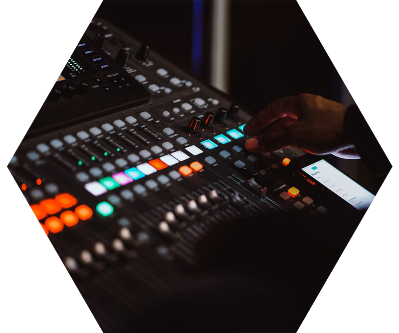 Mixing Board (Stock photo from Unsplash.com)